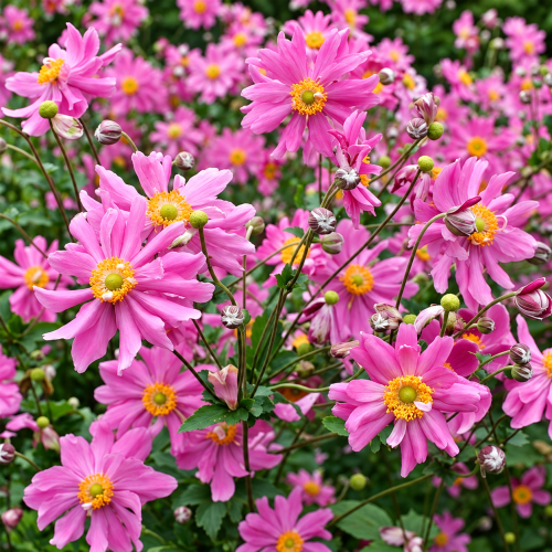 Anemone hupehensis 'Bressingham Glow' - Jaapani ülane 'Bressingham Glow' P11/0,75L